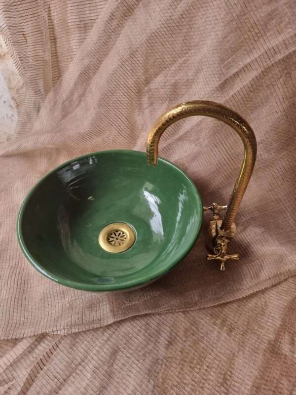 Cruche d'eau marocaine (vert) - Image 6