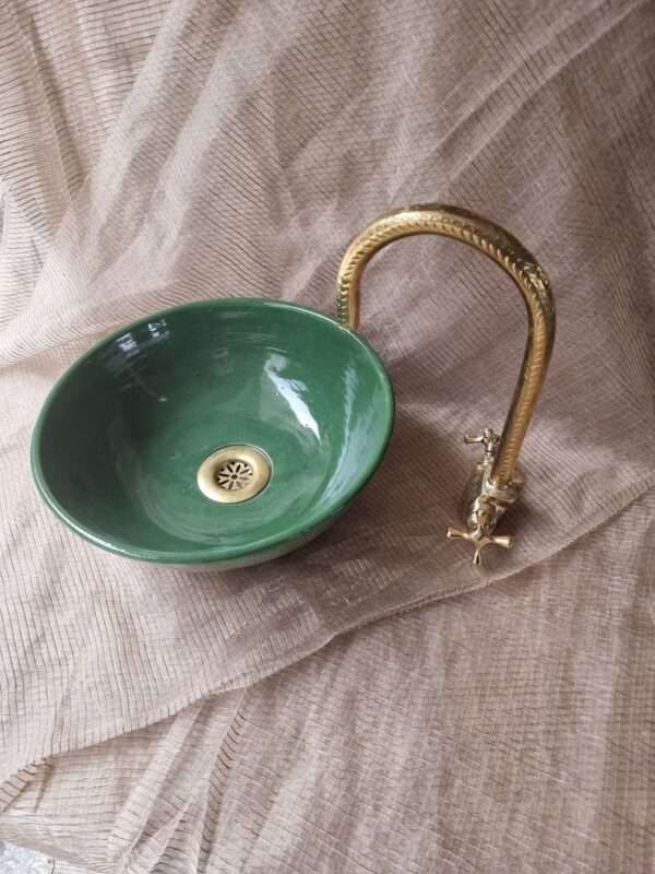 Cruche d'eau marocaine (vert) - Image 5