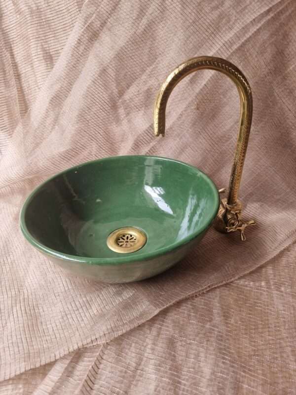 Cruche d'eau marocaine (vert)