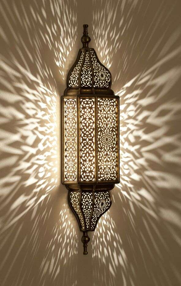 Moroccan lamp, Moroccan sconce, wall sconce , traditionel sconce, sconce light, wall lamp, copper sconce, Moroccan Mosaic Lighting