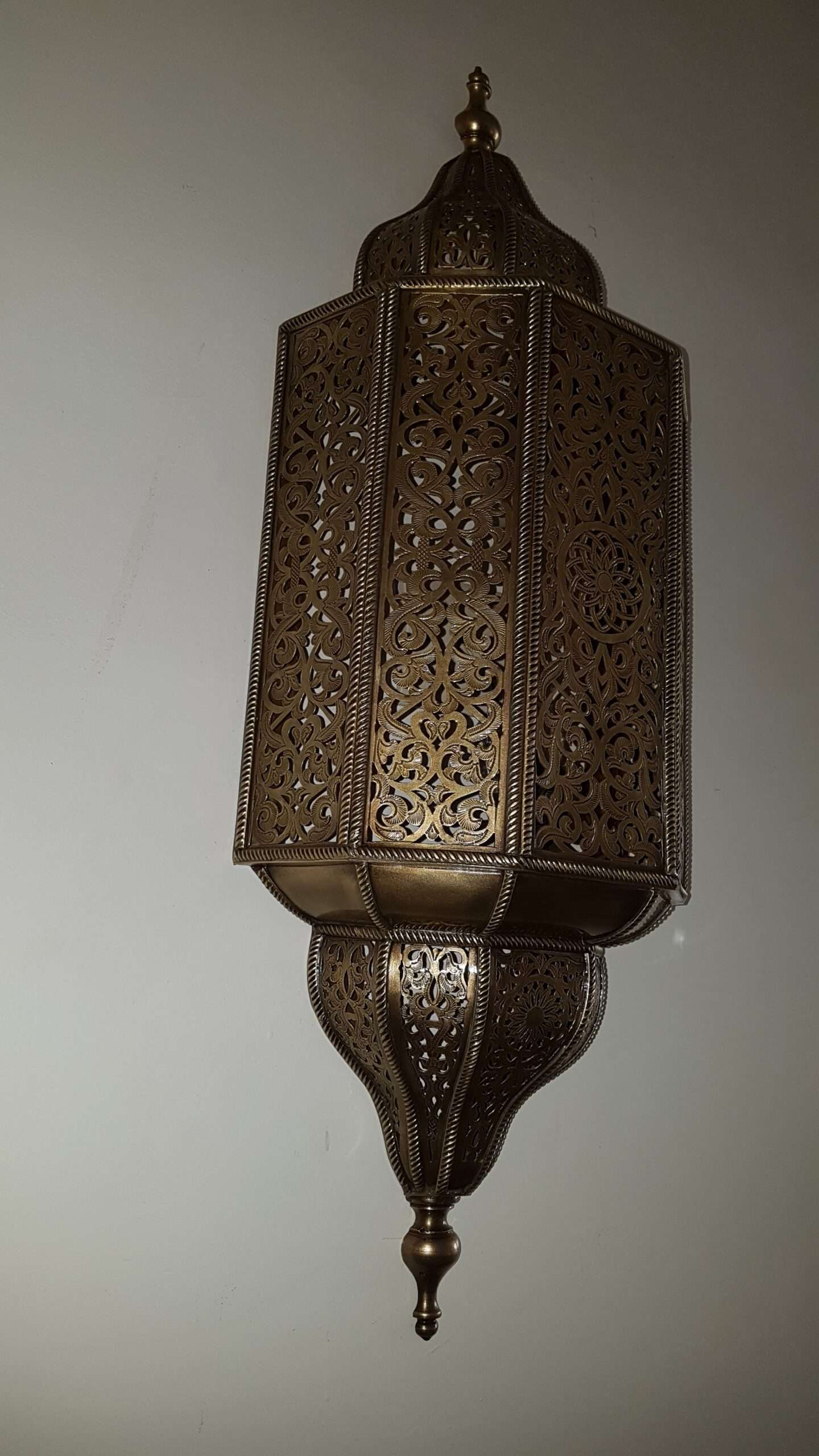 Moroccan lamp, Moroccan sconce, wall sconce , traditionel sconce, sconce light, wall lamp, copper sconce, Moroccan Mosaic Lighting - Image 5