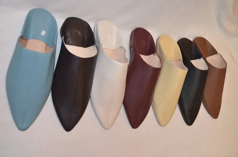 Moroccan babouche, babouche slippers, leather slippers, men's slippers, traditional babouche, pure leather slippers, modern babouche