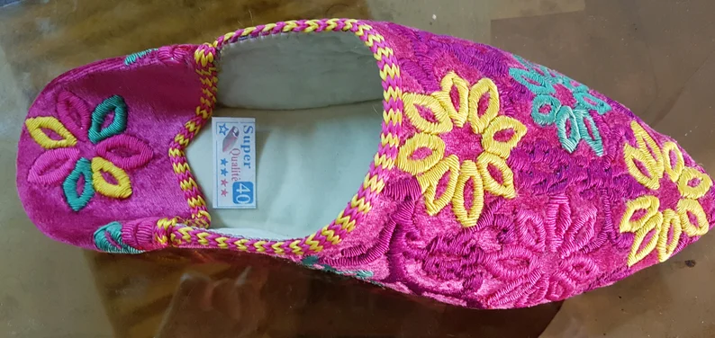 Men’s Traditional Moroccan Babouche – Handmade Genuine Leather Slippers - Image 2