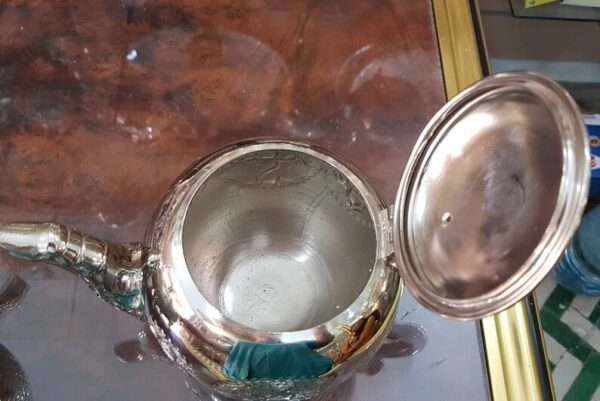 moroccan tra-pot, traditional tea-pot, moroccan tray, traditional tray, Moroccan Handmade Tea Set Tray, arabic tea set tray - Image 4